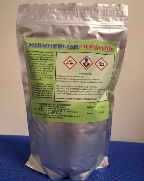 Mikrofoliar B+Zn+Mo 4kg krystaliczny
